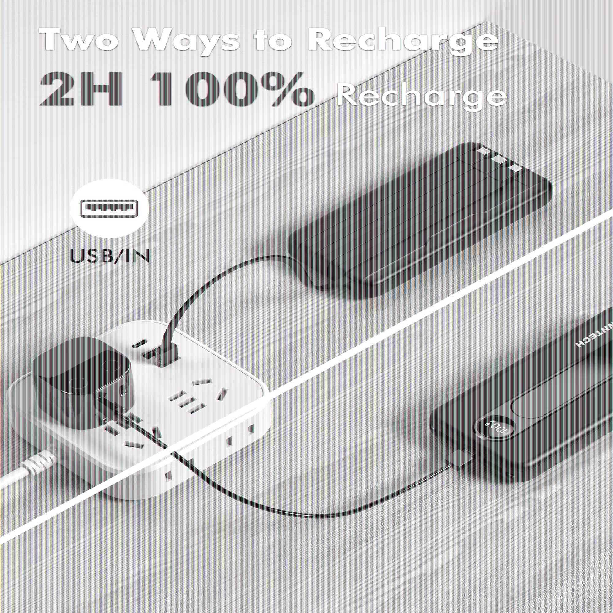 10000Mah Portable Charger with Built-In Cables, 22.5W Fast Charging, USB-C Power Bank, LED Display, Compatible with Iphone 16/15/14, Samsung & Android Phones (Black)