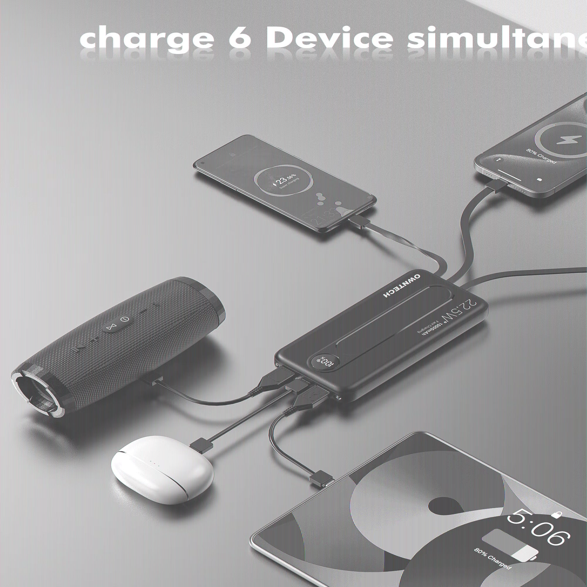 10000Mah Portable Charger with Built-In Cables, 22.5W Fast Charging, USB-C Power Bank, LED Display, Compatible with Iphone 16/15/14, Samsung & Android Phones (Black)