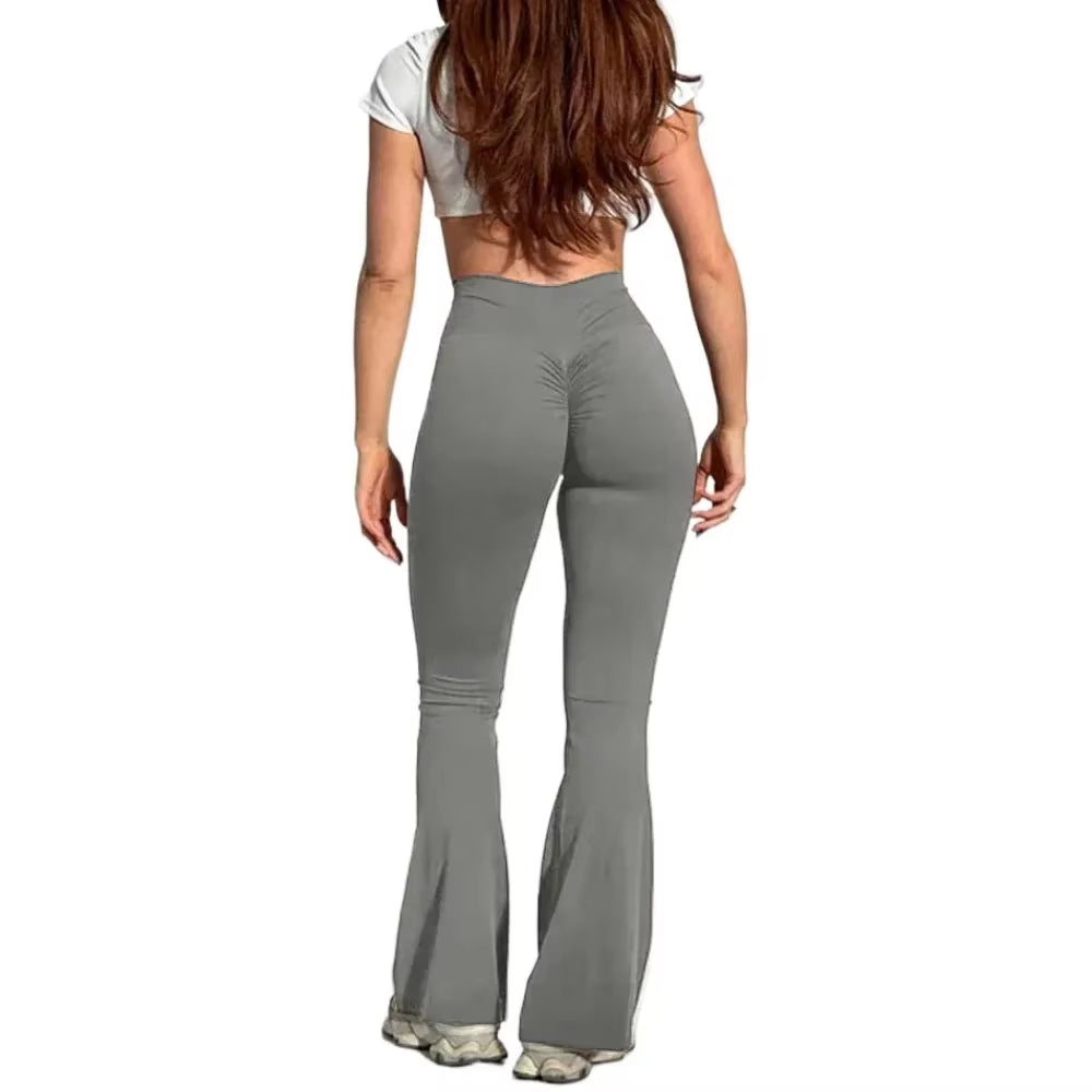 High Waist Workout Yoga Leggings Fitness Butt Lifting Scrunch Butt Sports Gym Pants Women
